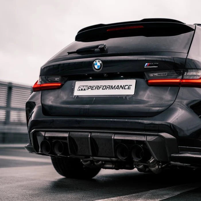 Kies-Motorsports R44 Performance MHC+ BMW M3/M4 Rear Bumper Insert In Pre Preg Carbon Fibre (G80/G81/G82/G83)