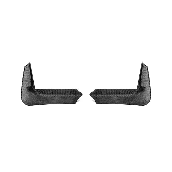 Kies-Motorsports R44 Performance MHC+ BMW M3/M4 Rear Bumper Inserts In Gloss Pre Preg Carbon Fibre (F80/F82/F83)