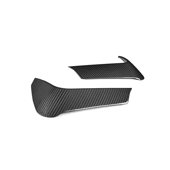 Kies-Motorsports R44 Performance MHC+ BMW M3/M4 Rear Bumper Inserts In Gloss Pre Preg Carbon Fibre (F80/F82/F83)