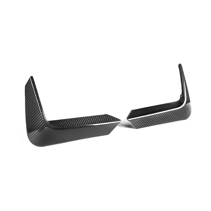 Kies-Motorsports R44 Performance MHC+ BMW M3/M4 Rear Bumper Inserts In Gloss Pre Preg Carbon Fibre (F80/F82/F83)
