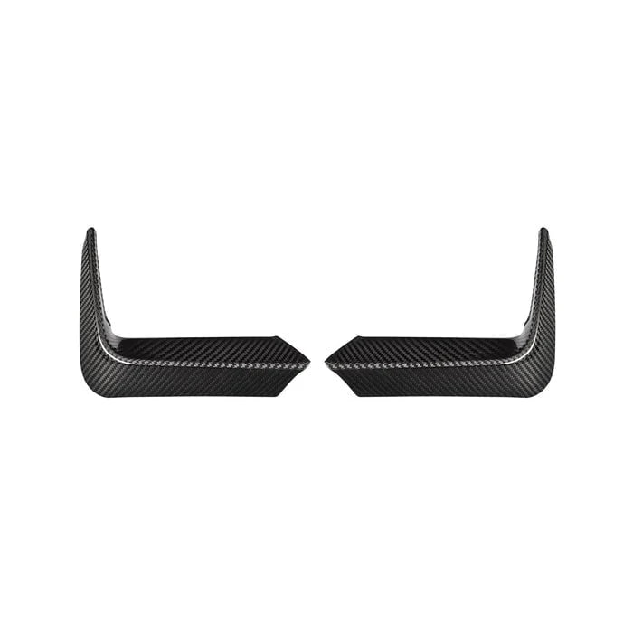 Kies-Motorsports R44 Performance MHC+ BMW M3/M4 Rear Bumper Inserts In Gloss Pre Preg Carbon Fibre (F80/F82/F83)