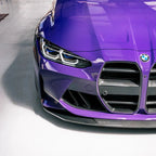 Kies-Motorsports R44 Performance MHC+ BMW M3/M4 SP1 Front Splitter In Pre Preg Carbon Fibre (G80/G81/G82/G83)