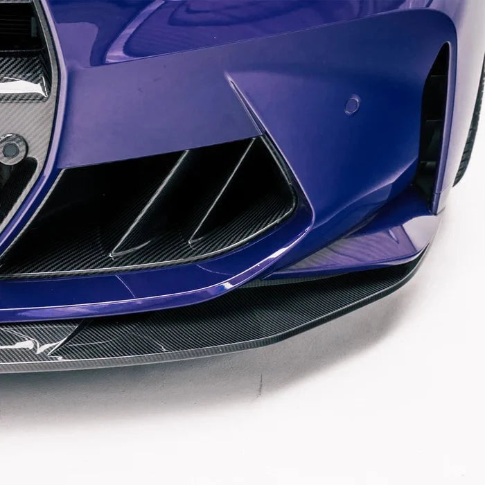 Kies-Motorsports R44 Performance MHC+ BMW M3/M4 SP1 Front Splitter In Pre Preg Carbon Fibre (G80/G81/G82/G83)