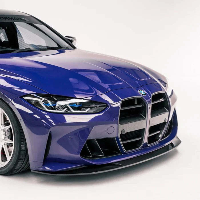 Kies-Motorsports R44 Performance MHC+ BMW M3/M4 SP1 Front Splitter In Pre Preg Carbon Fibre (G80/G81/G82/G83)