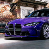 Kies-Motorsports R44 Performance MHC+ BMW M3/M4 SP2 Front Splitter In Pre Preg Carbon Fibre (G80/G81/G82/G83)