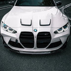 Kies-Motorsports R44 Performance MHC+ BMW M3/M4 X Style Hood Vent Trims In Pre Preg Carbon Fibre (G80/G81/G82/G83)