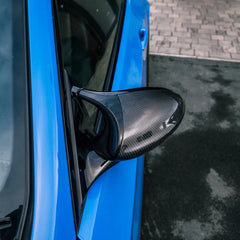 Kies-Motorsports R44 Performance MHC+ BMW M3 Mirror Covers In Gloss Pre-Preg Carbon Fibre (E92/E93)