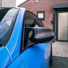 Kies-Motorsports R44 Performance MHC+ BMW M3 Mirror Covers In Gloss Pre-Preg Carbon Fibre (E92/E93)