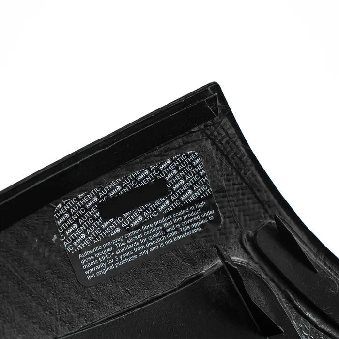 Kies-Motorsports R44 Performance MHC+ BMW M3 Mirror Covers In Gloss Pre-Preg Carbon Fibre (E92/E93) Main image