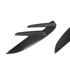 Kies-Motorsports R44 Performance MHC+ BMW M3 Side Fender Badge Covers In Gloss Pre Preg Carbon Fibre (G80/G81)