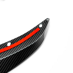 Kies-Motorsports R44 Performance MHC+ BMW M3 SS1 Rear Side Splitters In Gloss Pre Preg Carbon Fibre (G80/G81)