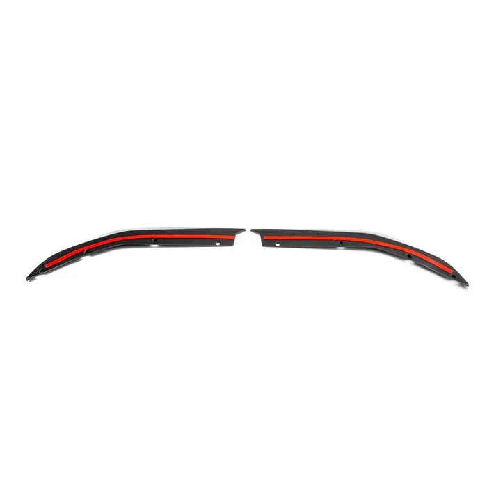 Kies-Motorsports R44 Performance MHC+ BMW M3 SS1 Rear Side Splitters In Gloss Pre Preg Carbon Fibre (G80/G81)