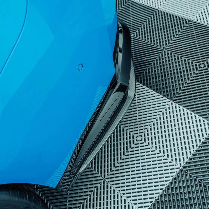 Kies-Motorsports R44 Performance MHC+ BMW M3 SS1 Rear Side Splitters In Gloss Pre Preg Carbon Fibre (G80/G81)