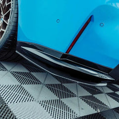 Kies-Motorsports R44 Performance MHC+ BMW M3 SS1 Rear Side Splitters In Gloss Pre Preg Carbon Fibre (G80/G81)