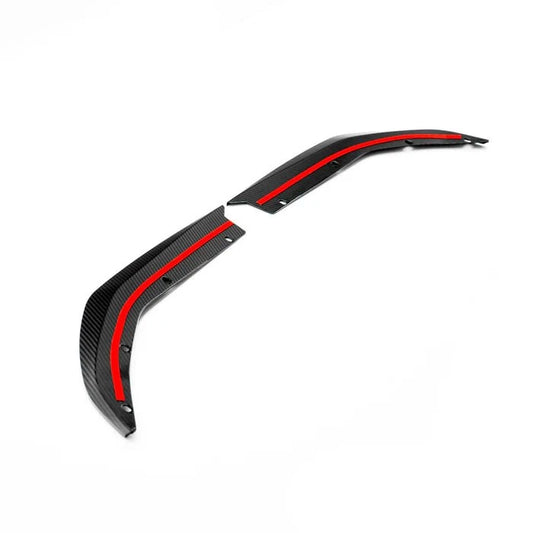 Kies-Motorsports R44 Performance MHC+ BMW M3 SS1 Rear Side Splitters In Gloss Pre Preg Carbon Fibre (G80/G81)