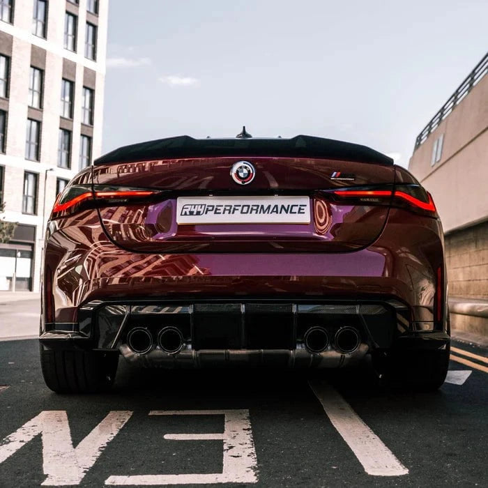 Kies-Motorsports R44 Performance MHC+ BMW M4 Ducktail Style Rear Spoiler In Pre-Preg Carbon Fibre (G82)