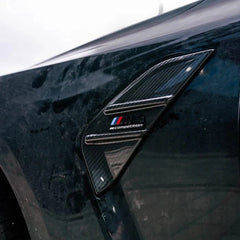 Kies-Motorsports R44 Performance MHC+ BMW M4 Full Replacement Side Badges in Pre Preg Carbon Fibre (G82/G83)
