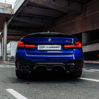 Kies-Motorsports R44 Performance MHC+ BMW M5/5 Series Ducktail Style Rear Spoiler In Pre Preg Carbon Fibre (F90/G30)