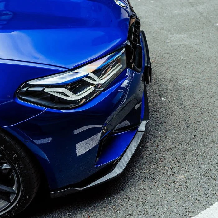Kies-Motorsports R44 Performance MHC+ BMW M5 F90 LCI Low Line Front Splitter In Pre Preg Gloss Carbon Fibre (F90)