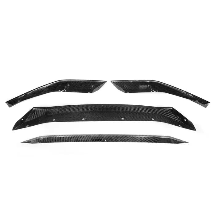 Kies-Motorsports R44 Performance MHC+ BMW M5 F90 LCI Low Line Front Splitter In Pre Preg Gloss Carbon Fibre (F90)