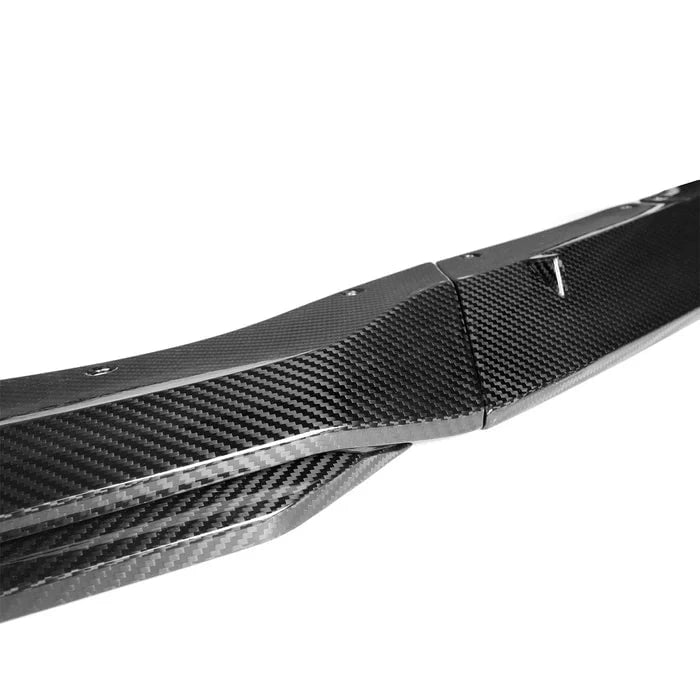 Kies-Motorsports R44 Performance MHC+ BMW M5 F90 LCI Low Line Front Splitter In Pre Preg Gloss Carbon Fibre (F90)