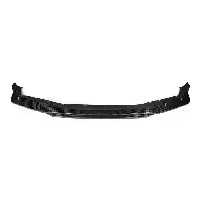 Kies-Motorsports R44 Performance MHC+ BMW M5 F90 LCI Low Line Front Splitter In Pre Preg Gloss Carbon Fibre (F90)