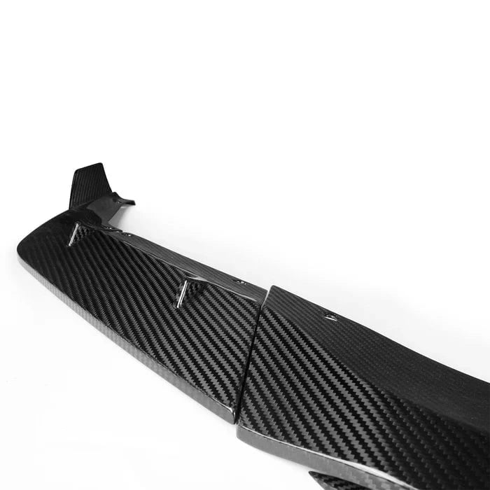Kies-Motorsports R44 Performance MHC+ BMW M5 F90 LCI Low Line Front Splitter In Pre Preg Gloss Carbon Fibre (F90)