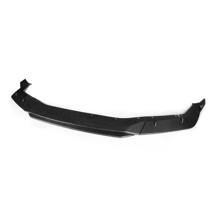 Kies-Motorsports R44 Performance MHC+ BMW M5 F90 LCI Low Line Front Splitter In Pre Preg Gloss Carbon Fibre (F90) Main image