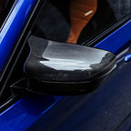 Kies-Motorsports R44 Performance MHC+ BMW M5 F90 Wing Mirror Covers In Gloss Pre Preg Carbon Fibre (2018+ F90)