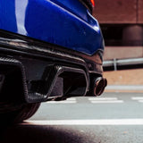 Kies-Motorsports R44 Performance MHC+ BMW M5 LCI CS Style Rear Diffuser In Pre Preg Gloss Carbon Fibre (F90)