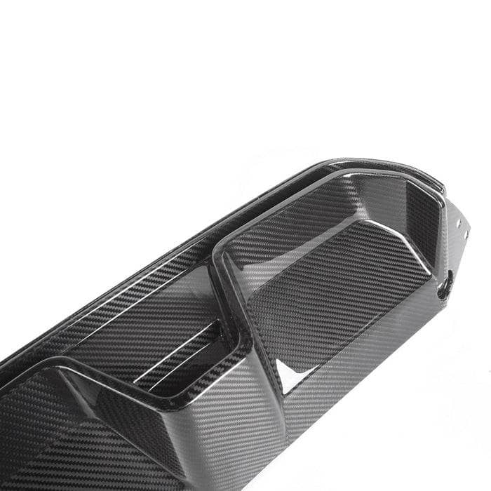 Kies-Motorsports R44 Performance MHC+ BMW M5 LCI CS Style Rear Diffuser In Pre Preg Gloss Carbon Fibre (F90)