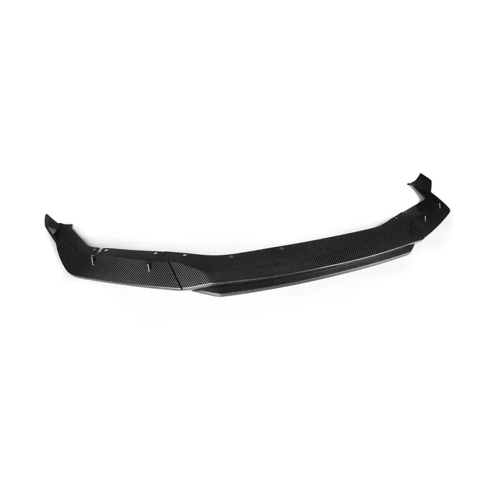Kies-Motorsports R44 Performance MHC+ BMW M5 Pre LCI Low Line Front Splitter In Pre Preg Gloss Carbon Fibre (F90) Main image