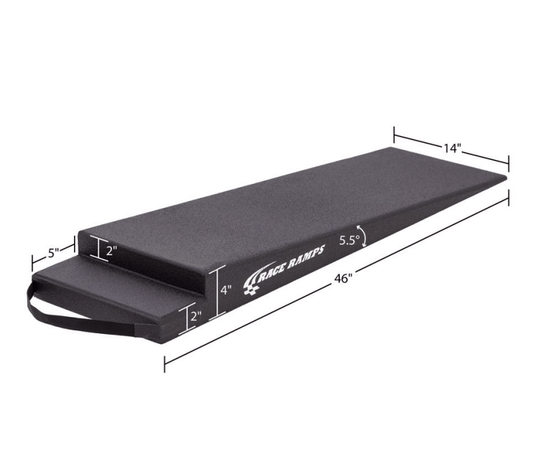 Kies-Motorsports Race Ramps Race Ramps 4in. Trailer Ramp - 5.5 Degree Approach Angle