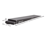 Kies-Motorsports Race Ramps Race Ramps 5in. Trailer Ramp - 4.3 Degree Approach Angle