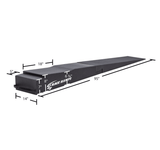 Kies-Motorsports Race Ramps Race Ramps 9in. Trailer Ramps w/ Flap Cutout