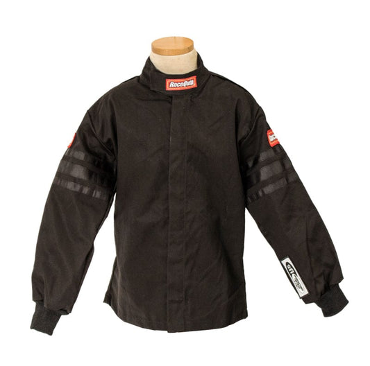 Kies-Motorsports Racequip RaceQuip Black Trim SFI-1 JR. Jacket - KLarge