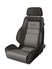 Kies-Motorsports Recaro Recaro Classic LS Seat - Black Leather/Pepita Fabric