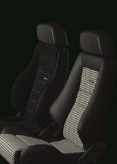 Kies-Motorsports Recaro Recaro Classic LX Seat - Black Leather/Classic Checkered Fabric