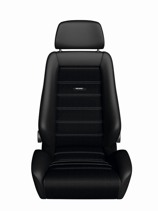 Kies-Motorsports Recaro Recaro Classic LX Seat - Black Leather/Classic Corduroy