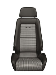 Kies-Motorsports Recaro Recaro Classic LX Seat - Black Leather/Pepita Fabric