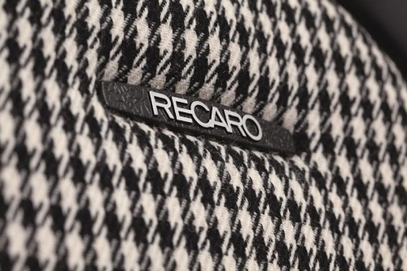 Kies-Motorsports Recaro Recaro Classic Pole Position ABE Seat - Black Leather/Classic Checkered Fabric