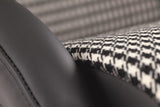 Kies-Motorsports Recaro Recaro Classic Pole Position ABE Seat - Black Leather/Classic Checkered Fabric