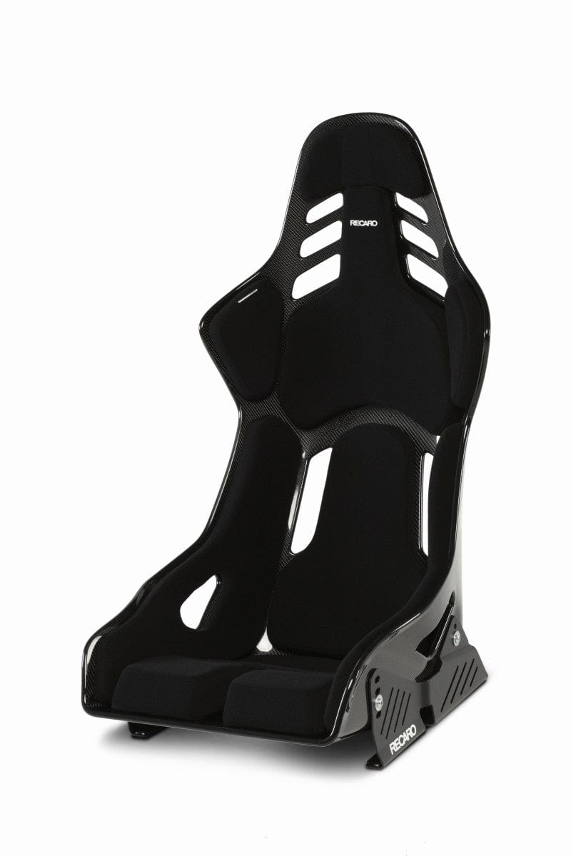 Kies-Motorsports Recaro Recaro Podium (Large) CFK Carbon Fiber Left Hand Seat - Black Perlon Velour