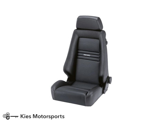 Kies-Motorsports Recaro Recaro Specialist S Seat - Black Leather/Black Leather