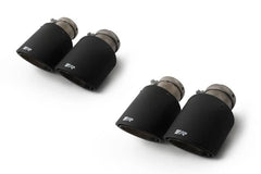 Kies-Motorsports Remus Remus Carbon 102mm Angled Titanium Internals Tail Pipe Set (Quad Tips)