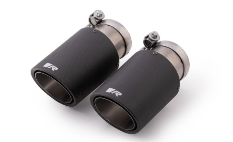 Kies-Motorsports Remus Remus Carbon 84mm Angled Titanium Internals Tail Pipe Set (Pair)