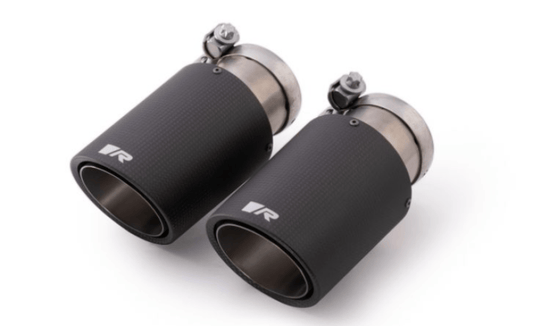 Kies-Motorsports Remus Remus Carbon 84mm Angled Titanium Internals Tail Pipe Set (Pair)