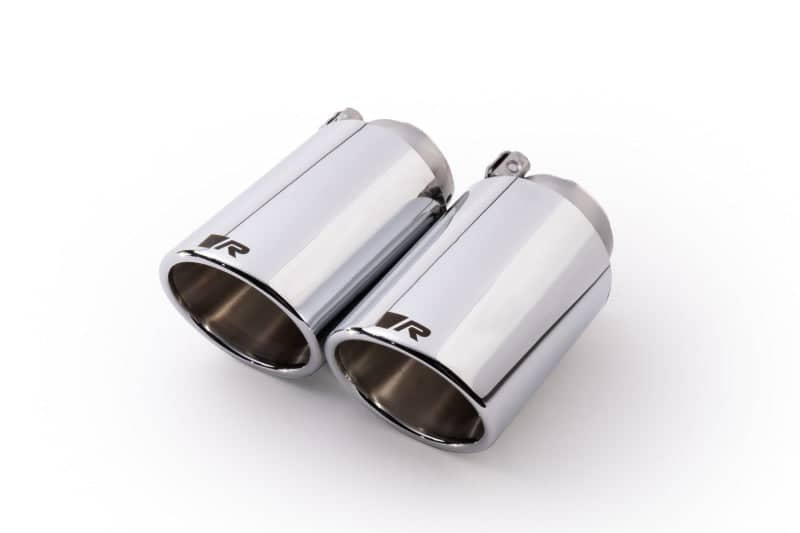 Kies-Motorsports Remus Remus Stainless Steel 102mm Angled Chrome w/Adj Clamp Tail Pipe Set (Pair)