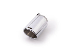 Kies-Motorsports Remus Remus Stainless Steel 102mm Angled Rolled Edge Chrome w/Adjustable Clamp Tail Pipe (Single)