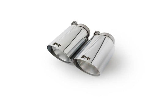 Kies-Motorsports Remus Remus Stainless Steel 102mm Straight Cut Chrome Tail Pipe Set (Quad Tips)